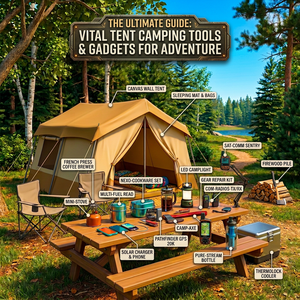 The Tent Camping Gear List: Tools & Gadgets Every Comfortable Camper Actually Needs